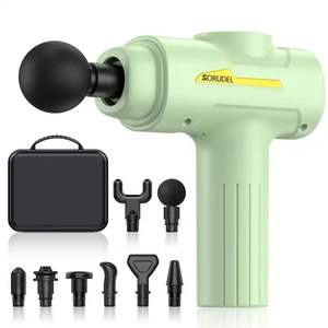 Pistola de Masaje Eléctrica de Impulsos de Nuevo Diseño, Ergonómica, Inalámbrica, Vibración Profunda de Tejidos, Masaje Corporal, Percusión Muscular - Product Image 5