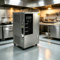 Générateur de vapeur électrique commercial 24KW 33kg/h 0.3MPa en acier inoxydable 304, économie d'énergie 20%-40%, chaudière pour stérilisateur de cuisine