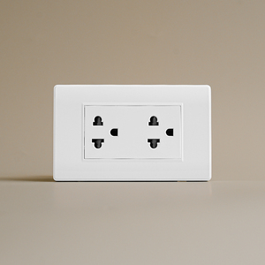 220V Duplex Stopcontact 2 Stopcontacten Stopcontacten Schakelaars Zuid-Amerikaanse Stopcontact Nominaal 15a Voor Filipijnen - Product Image 1
