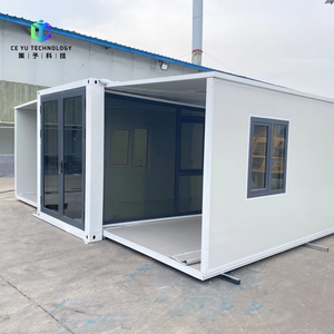 Casa Contenedor Expandible de Doble Ala Personalizada, Casa Plegable de 2 Dormitorios con Certificación CE para Dormitorio Temporal en Obras de Construcción - Product Image 5