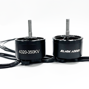 มอเตอร์โดรนแข่งแบบไร้แปรงถ่าน Blackadder 4320 350Kv คุณภาพสูง ผลิตจากพลาสติก แข็งแรงทนทาน โรเตอร์แบบรวม ป้องกันการระเบิด - Product Image 2