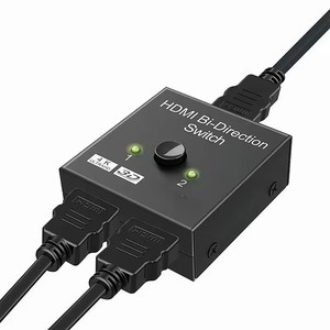 Divisor compatible con HDMI, interruptor 4K KVM bidireccional 1x2/2x1, interruptor compatible con HDMI 2 en 1, adaptador de interruptor para PS4/3 TV Box - Product Image 1