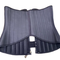 Latex Waist Trainer Cincher Sauna Sweat Belt Hourglass <strong>Shaper</strong> 25 Bone Front Long Short <strong>Back</strong> Torso Corset Waist Trimmer <strong>for</strong> Women