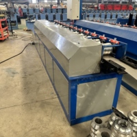 Máquina Formadora de Rollos para Puertas Enrollables con Motor, Material de Acero Inoxidable, Control PLC, Larga Vida Útil