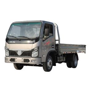 Camionnette utilitaire à simple rangée de sièges, moteur essence 1,6 L 120 CV, 3,8 m, avec clôture (gris) - Vente flash - Product Image 1