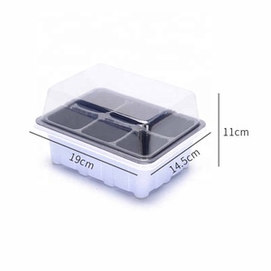 Hộp Lá Bộ Ba Món Cây Giống Cách Nhiệt Và Giữ Ẩm Hộp Nhựa 12 Lỗ Khay Cây Giống Và Gieo Thịt - Product Image 2