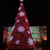 Meilleures ventes, décoration de fête de Noël en gros, arbre de Noël artificiel géant en PVC de 7 pieds