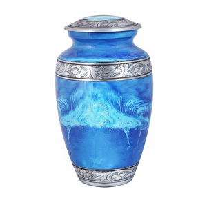 Urnas de la mejor calidad para cenizas de adultos Urnas decorativas para urnas funerarias masculinas y femeninas Urnas funerarias Urnas hechas a mano - Product Image 1