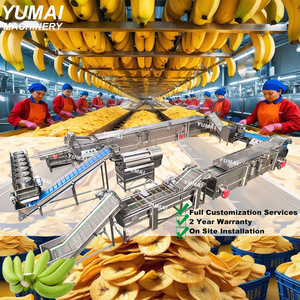 Pengalaman manufaktur 18 tahun lini produksi mesin pembuat chip pisang profesional dengan CE - Product Image 2