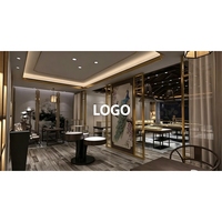 Nouvelle Vitrine de Présentation de Bijoux de Luxe Style Chinois pour Magasin, Fabricant Partenaire Fortune 500, Solution Personnalisée OEM pour Vitrine Complète de Magasin de Détail