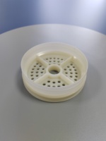 4040 8040 ABS Bienenwaben-Typ Endkappe Industrielle Spiral-RO-Membran Perforierte Kunststoff-Endabdeckung