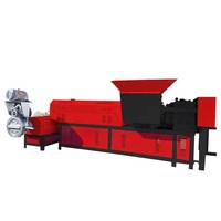 Machine d'extrusion de plastique recyclé : Prix, Granulateur, Ligne de granulation à vis simple pour PP, PE, ABS, PLC