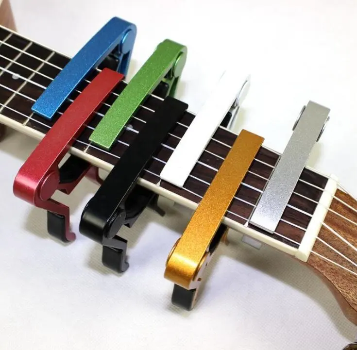 Electric Acoustic guitar capo / Metal tuned clip / Guitar Accessories Clip on Guitar Tuner