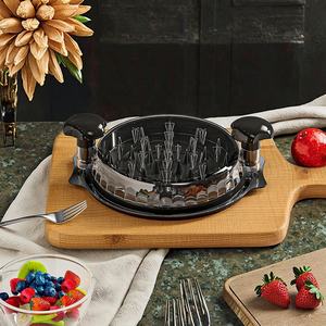 แผ่นรองฐานแบบใสมีฝาปิดกันลื่นที่บด<span class=keywords><strong>อกไก่</strong></span>เครื่องมือบิดสำหรับหั่นเนื้อไก่ออกใหม่ - Product Image 5