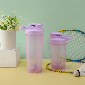 Gagnez <span class=keywords><strong>promo</strong></span> vente en gros nouveau design en plastique sans BPA Shaker tasse protéine mélangeur mélangeur bouteille tasses bouteille - Product Image 3