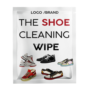 Logo privé, emballage individuel, double Texture, nettoyage des chaussures, lingettes rapides pour baskets - Product Image 3