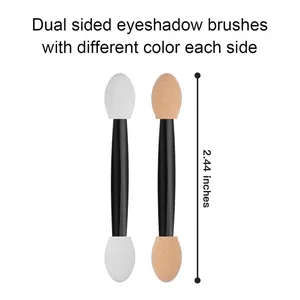 Applicateurs jetables double face pour fard à paupières, 50/100 pièces, avec conteneur pour outils de maquillage - Product Image 3