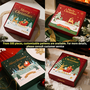 Custom Printed Offset Printing Luxury <b>Foldable</b> Gift Paper Christmas Packaging <b>Box</b> with Custom Color - Product Image 1