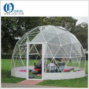 Carpa Domo Geodésica Transparente de PVC, Resistente a la Oxidación, Amplio Espacio, para Resorts, Carpa Domo Comercial con Baño, Aseo y Sala de Estar - Product Image 4