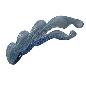 BSCI usine nouvelle tendance épingles à cheveux mat banane grande pince à cheveux français Barrette Vintage esthétique femme filles Accessoires - Product Image 3