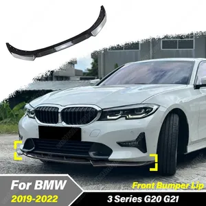 สำหรับซีรีส์ 3 G20 G21 320i 325i ปี 2019 2020 2021 2022 ชุดแต่งกันชนหน้า ป้องกันรอยขีดข่วน อุปกรณ์ตกแต่งภายนอก - Product Image 1
