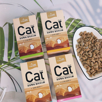 OEM ODM grosir makanan anjing nutrisi sehat makanan anjing Protein mentah tinggi makanan ringan hewan peliharaan biskuit Salmon renyah untuk rasa sapi kucing
