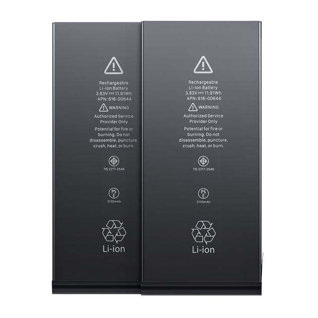For X/XS/XR/XS Max/11/12/13/14/15 Phone Battery Replacement Li-Ion Rechargeable 12 Months Warranty Quick Charge Support Stock
