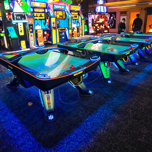 Canje de boletos Juegos de arcade Máquina de juegos de entretenimiento Máquina de juego de mesa de hockey de aire que funciona con monedas Super Energy Plane - Product Image 6