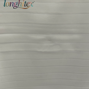 Longhitex <span class=keywords><strong>Precio</strong></span> de fábrica 100% Poliéster Sábana blanca 250cm Longitud 115GSM Tira de diseño prensado para prendas de niñas - Product Image 4