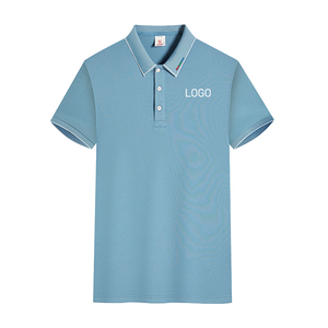 Camiseta para Niña y Camisetas de Golf Personalizables en Color Azul Cielo, Polo de Manga Corta, Camisetas Polo de Verano, Zapatillas Deportivas, Venta al por Mayor en China - Product Image 1