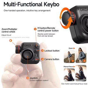 Kdbao M05 Video <span class=keywords><strong>Camera</strong></span> Kính thiên văn cực với có thể tháo rời từ xa 3-trục stabiliser theo dõi và từ xa các tính năng chụp - Product Image 4