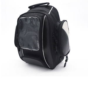 Universal magnético negro Oxford y poliéster impermeable motocicleta tanque de gasolina <span class=keywords><strong>bolsa</strong></span> Alforjas para reacondicionamiento/actualización - Product Image 6
