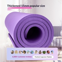 Venta al por Mayor 2026, Tapete de Yoga TPE Ecológico de Doble Capa con Logotipo Personalizado, Tapete de Ejercicio Antideslizante de Alta Densidad