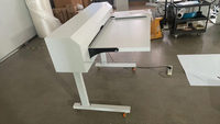Machine à plier le papier grand format A0/A1 pour plans, avec engrenages et pompe, haute vitesse 22m/min, facile à utiliser pour le traitement des journaux et des cartes