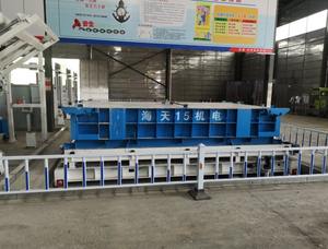 Linea di Produzione Automatica PLC per Barriere in Calcestruzzo Prefabbricato, Macchina per Blocchi Stradali, Linea di Produzione per Pilastri di Isolamento - Product Image 5