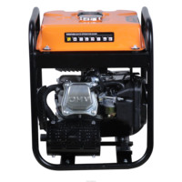 Générateur d'essence silencieux portable OEM/ODM personnalisé en usine, 2,8 kW/3,5 kW, moteur 4 temps, démarrage électrique 24 V CC