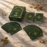 Cartes de jeu personnalisées imprimées avec questions et réponses pour divertissement familial, éducation et divertissement pour adultes