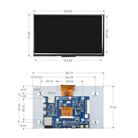 Papan Pengembangan LCD Sentuh 7-Inci ESP32-S3 800x480 Sentuh Kapasitif 5-Titik WiFi BLE untuk Proyek LVGL HMI IoT