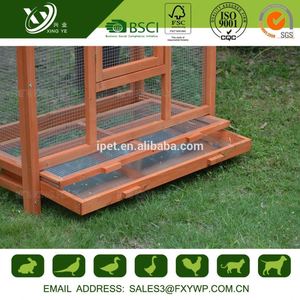 Custom Design facilmente pulito a buon mercato grande in legno piccione pappagallo quaglia piccolo uccello voliera gabbie per uccelli all'aperto - Product Image 5