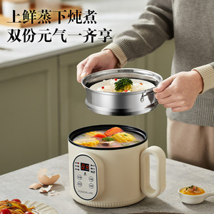 หม้อไฟฟ้าอเนกประสงค์ Foodie Life ขนาด 2 ลิตร ฝาปิดสแตนเลส ใช้ในบ้านได้หลากหลาย - Product Image 2