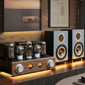 <span class=keywords><strong>Amplificador</strong></span> de válvulas MONA Retro de aluminio premium EL34, clase Single-Ended, alta sensibilidad, sonido cálido, alta gama <span class=keywords><strong>para</strong></span> el hogar. - Product Image 3
