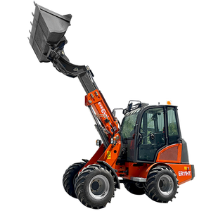 รถตักล้อยางขนาดเล็ก 0.8 ตัน รุ่น ER11HT แบบยืดหดได้ สำหรับงานเกษตรและสวน - Product Image 3