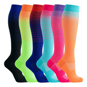 Chaussettes de cyclisme personnalisées BiLu Premium, soutien haute densité, chaussettes de sport esthétiques, respirantes, chaussettes de vélo, chaussettes anti-humidité - Product Image 1