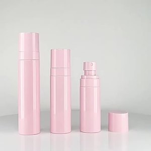 Flacone Spray in PET Rosa da 60ml, 80ml, 100ml, 120ml, <span class=keywords><strong>Vuoto</strong></span>, per Cosmetici, Cura della Pelle, Profumi, <span class=keywords><strong>Acqua</strong></span>, Essenze - Product Image 2