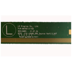 Écrans LED pour téléviseurs LC430EGQ-SMM3, panneaux d'affichage LED couleur, vidéo xxxxxx, panneau xx, écrans LCD noirs scr - Product Image 2