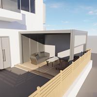 Pergola à lames orientables en aluminium, livraison rapide pour les terrasses de piscines d'hôtels