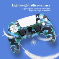 Pour Data Frog, coque en silicone antidérapante pour manette PS5, accessoires de protection pour manette de jeu, housse de protection