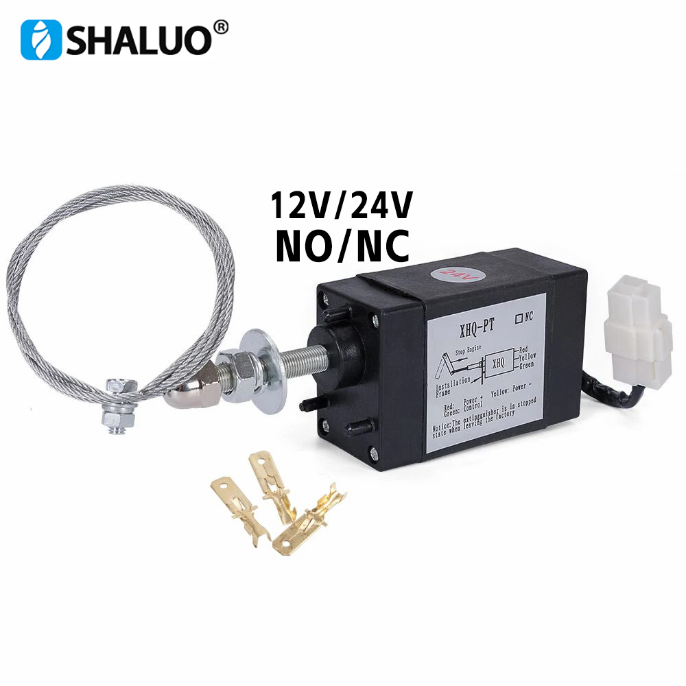 Excavator Flameout Shut Off Solenoid Valve For 30A87 00060
