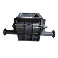 Vanne rotative à clapet SS304 pour le traitement des aliments