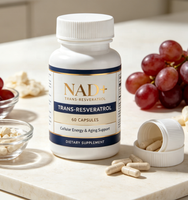 Prix d'usine OEM/ODM, complément alimentaire antioxydant, capsules de NAD+ et de resvératrol